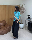 Road Balloon String Nylon Pants