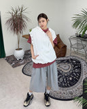 Marty Eyelet Hooded Vest