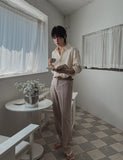 Hoshi semi wide slacks