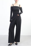 Edge Wide Wrap Slacks