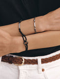BR(W) Ball Black Onyx Bead Bracelet