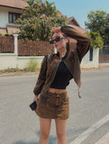 Pud Cotton Cropped Blouson