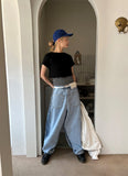INSIDE OUT TRACK DENIM