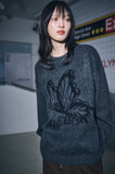 Butterfly Brushed Sweater