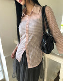 Kudin Check Three Quarter Shirt