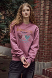 Velour Love Pigment Sweatshirt