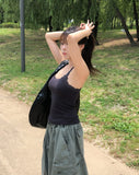 Flow Studded Hobo Bag