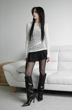 Punching Lace Hoodie