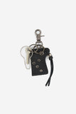 Layout leather lighter holder keyring