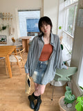 Hadon Summer See Through Over Shirt