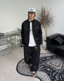 Halen biker suede jacket