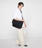 Clover Smile Embroidery Cross Messenger Bag