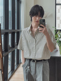 Pony Stripe Half Shirt