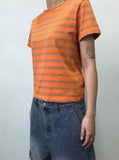 POP STRIPE HALF T