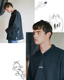 Combie Harp Zip-up T-Shirt