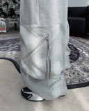 DL Zipper Cargo Brushed Pants