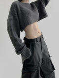 Leafia Cropped Knitwear