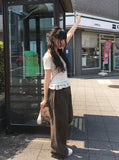 Jame Frill Tiered Short Sleeve T-Shirt