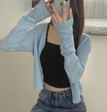 Sweet V-neck Knit Cardigan