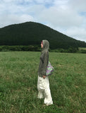 NET DAMAGE HOOD ZIP-UP
