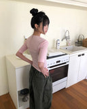 Beniel Roll-up Three Quarter T-shirt