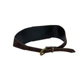 suede pocket belt