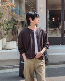 Summer Round Crop Cardigan