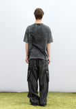 PINCH WIND CARGO DENIM PANTS