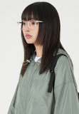 Horn rimmed soft nose pad eyewear