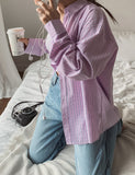 Bright Stripe Over Shirt