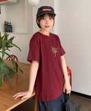 [unisex] Melker Star Embroidery Short Sleeve Tee
