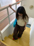 Dason Button Parachute Banding String Pants
