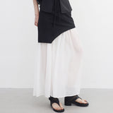 Ariane Unbalanced Lace Skirt