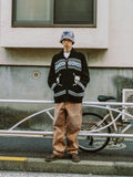 EAGLE KNIT BUCKET HAT