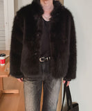 Cudi Over Fur Jacket