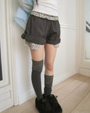 Awning Flower Roll-up Shorts