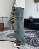 Rodep Washing Cargo Denim Pants