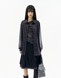 Layered Strap Flare Skirt
