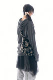 Grave stretch rib hoodie