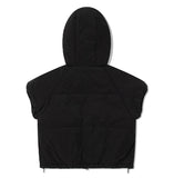 Hoodie shirring padding