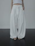 Curble Round Pocket Pintuck Pants