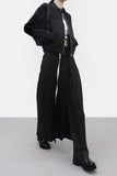 Hobin Biker Knitwear Zip-Up