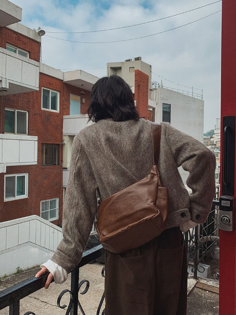 【2plan】Lovell leather cross bag 2plan (ツープラン) - ロヴェルレザークロスバッグ / Lovell