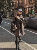 Mute Half Leather Jacket