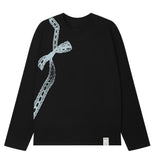 RIBBON SIDE Long Sleeve T-Shirt