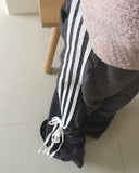 Hoal Track Ribbon Velvet Training Pants