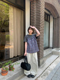 Heyou Summer Banding Wide Cargo Pants