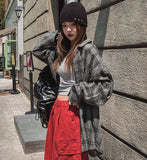 Chilled Cotton Overfit Check Shirt