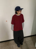 [Unisex] Kdelo Layered Over Long Sleeve Tee