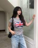 Vintage Union Jack Slim Short Sleeve